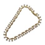  Nina Ricci NINA RICCI колье аксессуары короткое колье стразы серебряный цвет Gold цвет /KW #GY11 женский 