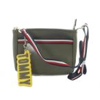 トミーヒルフィガー TOMMY HILFIGER ショルダーバッグ 斜めがけ ロゴ カーキ ■GY11 /MQ レディース