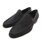 グッチ GUCCI GGキャンバス ローファー スリッポン 38 C ブラック系 /UO ■GY18 レディース