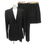 フェンディ FENDI セットアップ スーツ ジャケット スカート パンツ 38 グレー ノッチドラペル 3つボタン /FF ■GY18 レディース