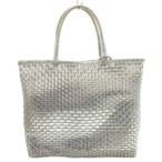 アンテプリマ ANTEPRIMA イントレッチオ トートバッグ インバッグ付き 手提げ シルバーカラー ビジュー /FF ■GY18 レディース