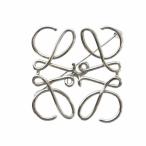 ショッピングロエベ ロエベ LOEWE アナグラム ピンブローチ アクセサリー ロゴ シルバーカラー 銀色 ■GY18 /MQ ■OH レディース