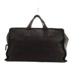 ミュウミュウ miumiu ボストンバッグ 鞄 レザー 革 ダークブラウン /UO ■GY18 メンズ レディース