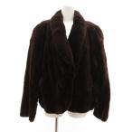 ファークラシック FUR CLASSIC ファーコート シェアードミンク 毛皮 F 茶 ブラウン /JS ■GY18 レディース