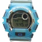 カシオジーショック CASIO G-SHOCK DW-9500XS-2T X-treme エクストリーム 腕時計 クォーツ デジタル 青 ブルー スケルトン クリア