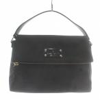 ショッピングケイトスペード ケイトスペード KATE SPADE ハンドバッグ ショルダー 2WAY ナイロン エナメル ロゴ 黒 ブラック /XZ ■GY18 レディース