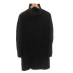 ルイヴィトン LOUIS VUITTON チェスターコート スタンドカラー 2WAY ひざ丈 46 黒 ブラック /FF ■GY18 メンズ