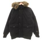 ティンバーランド Timberland ダウン ボマージャケット フラップポケット L 黒 ブラック /UO ■GY18 メンズ