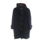  Burberry zBurberrys Vintage SPECIALITY DUFFLE COATING special liti полупальто "даффл коут" длинный шерсть обратная сторона проверка темно-синий 