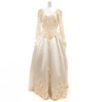 ILGWU ウェディングドレス プリンセスタイプ 白 ホワイト ビーズ スパンコール 575-15 /JS ■GY13 レディース