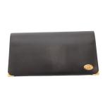 ショッピングダンヒル ダンヒル dunhill 二つ折り財布 長財布 札入れ レザー ロゴ 黒 ブラック /FF ■GY18 メンズ