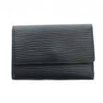ルイヴィトン LOUIS VUITTON M63812 ミュルティクレ6 エピ キーケース レザー 6連 型押しロゴ 黒 ブラック ■GY11 /MQ ■OH メンズ