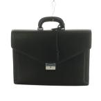 バーバリー BURBERRY ビジネスバッグ ブリーフケース 書類かばん レザー  黒 /MI ■GY11 メンズ