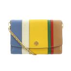 トリーバーチ TORY BURCH ロビンソン バルーンストライプ ROBINSON BALLOON STRIPE ショルダーウォレット 財布 斜めがけ ロゴ