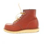 レッドウィング REDWING 08875 ワークブーツ アイリッシュセッター レザー ロゴ 26.5cm 赤 レッド ■GY4 /MQ メンズ
