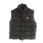 モンクレール MONCLER ベスト ダウン ジップアップ ロゴ 2 S チャコールグレー ■GY18 /MQ メンズ