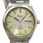  Seiko SEIKO утиль 8229-8000 SilverWave серебряный wave наручные часы часы кварц дата календарь имеется 