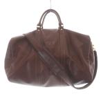 ショッピングロンシャン ロンシャン LONGCHAMP ボストンバッグ レザー ショルダーバッグ ハンドバッグ 2way 茶色 ブラウン /SR ■GY11 レディース