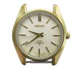 KING SEIKO キングセイコー 45KS 1971年製 45-7001 腕時計 ヴィンテージ アンティーク メダリオン 手巻き ケースのみ 金色 白文字盤