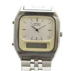  Seiko SEIKO утиль H449-5360 наручные часы часы кварц дыра teji серебряный цвет #GY18 /MQ мужской 