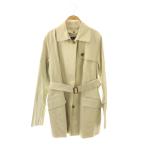 ショッピングBURBERRY バーバリー ロンドン BURBERRY LONDON ステンカラーコート 裏ノバチェック 46 ベージュ FR119-711-42 /DF ■GY18 レディース