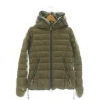 デュベティカ DUVETICA ダウンジャケット ジップアップ 42 カーキ /HK ■GY11 レディース