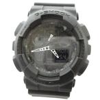  Casio ji- амортизаторы CASIO G-SHOCK GA-100 наручные часы часы кварц дыра teji календарь имеется Date чёрный черный #GY18 /MQ мужской 