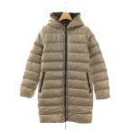 ショッピングduvetica デュベティカ DUVETICA ダウンコート アウター フーディー 38 モカブラウン 紫 /CX ■GY18 レディース