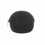 ボッテガヴェネタ BOTTEGA VENETA コインケース 小銭入れ イントレチャート レザー 黒 /MI ■OH ■GY18 ユニセックス メンズ レディース