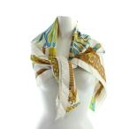 エルメス HERMES カレ90 ceintures et liens ベルトと紐 大判スカーフ ストール ロゴ 絹 シルク マルチカラー ■GY18 /MQ ■OH