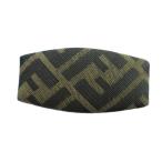 ショッピングフェンディ フェンディ FENDI バレッタ ヘアアクセサリー ロゴ ズッカ柄 茶 ブラウン ■GY11 /MQ ■OH レディース