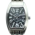 ショッピング自動巻き コグ COGU ジャンピングアワー 腕時計 ウォッチ 自動巻き スクエア 黒文字盤 シルバー色 ■GY18 /MQ メンズ