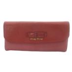 ミュウミュウ miumiu 二つ折り財布 小