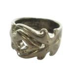 Aileen кольцо кольцо аксессуары Logo Silver925 14 номер серебряный цвет #GY18 /MQ мужской 