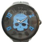  Tendence Tendence HYDROGEN сотрудничество J04L наручные часы часы кварц Skull чёрный циферблат чёрный черный #GY11 /MQ мужской 