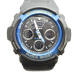  Casio ji- амортизаторы CASIO G-SHOCK AW-591 наручные часы часы кварц дыра teji календарь имеется чёрный циферблат чёрный черный #GY18 /MQ