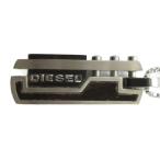  дизель DIESEL колье аксессуары подвеска Logo серебряный цвет #GY18 /MQ мужской 