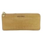 ミュウミュウ miumiu 長財布 L字ファ�