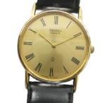  Seiko SEIKO 2620-0190 наручные часы часы кварц Rome n раунд кожаный ремень Gold цвет #GY11 /MQ мужской 