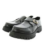  type Tokyo SHIKI TOKYO высокий подошва объем Loafer толщина низ кожа S чёрный черный SKTIG1220001 /AN9 #GY18 мужской 