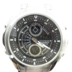  Casio CASIO EFA-116 EDIFICE Edifice наручные часы часы кварц дыра teji календарь имеется чёрный циферблат серебряный цвет #GY18 /MQ