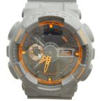  Casio ji- амортизаторы CASIO G-SHOCK утиль GA-110TS наручные часы часы кварц дыра teji Logo чёрный черный #GY18 /MQ мужской 