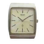  Seiko SEIKO утиль 7830-5050 наручные часы часы кварц Logo квадратное серебряный цвет #GY11 /MQ мужской 