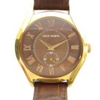 DOLCE SEGRETO Dolce se Great утиль наручные часы часы кварц Rome n кожаный ремень Gold цвет #GY11 /MQ мужской 