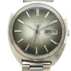  Citizen CITIZEN 4-820096 наручные часы часы самозаводящиеся часы календарь имеется зеленый циферблат 17 камень серебряный цвет #GY18 /MQ мужской 