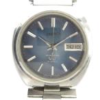  Citizen CITIZEN утиль Seven Star V2 7700 наручные часы часы самозаводящиеся часы календарь имеется синий циферблат серебряный цвет #GY18 /MQ мужской 