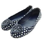 Tory Burch TORY BURCH балетки точка рисунок Flat 6M темно-синий темно-синий белый белый /SS #OS женский 