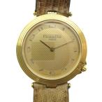 クリスチャンディオール Christian Dior 29.15.05 腕時計 ウォッチ クォーツ ロゴ レザーベルト ゴールド色 ■GY18 /MQ ■OH メンズ