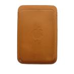 Apple Apple iPhone Leather Wallet кожа бумажник MagSafe Logo orange #GY11 /MQ мужской женский 