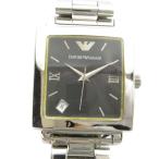  Emporio Armani EMPORIO ARMANI AR-5303 наручные часы кварц часы календарь имеется Date чёрный циферблат Rome n квадратное 